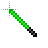 8-bit lightsaber (Green) .cur