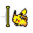 pikachu - text.ani Preview