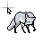 White fox.cur Preview