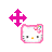 Hello Kitty move.cur Preview