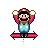 Super Mario Horizontal Resize.ani Preview