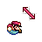 Mario Diagonal Resize 1.ani Preview