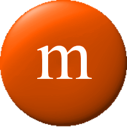 Orange M&M | Magnet