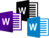 The Microsoft Word 2016 Colored Logos Folders Teaser