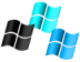 The Windows XB Colored Logos Folders Teaser