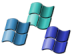 The Windows XP Medium Colored Logos Folders Teaser