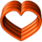Heart Bumpy - Orange.ico Preview