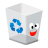 Silly empty  recycle bin.ico Preview