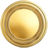 Gold Button Coin.ico Preview