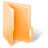 Windows 7 Folder Orange.ico Preview