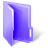 Windows 7 Folder Blue-Purple.ico Preview