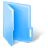 Windows 7 Folder Blue.ico Preview