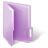 Windows 7 Folder Gray-Light Purple.ico Preview