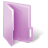 Windows 7 Folder Gray-Pink.ico Preview