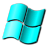 Windows XP Cyan.ico Preview