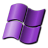 Windows XP Medium Purple.ico Preview