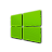 Windows 10 Dark Green-Yellow.ico Preview