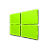 Windows 10 Green-Yellow.ico Preview