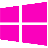 Windows 9 Heavy Pink.ico Preview