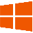 Windows 9 Orange.ico Preview