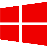 Windows 9 Red.ico Preview