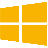 Windows 9 Yellow-Orange.ico Preview