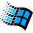 Windows 95 Blue.ico Preview