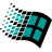 Windows 95 Dark Cyan.ico Preview