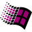 Windows 95 Dark Heavy Pink.ico Preview