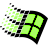 Windows 95 Light Heavy Green-Yellow.ico