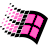 Windows 95 Light Heavy Pink.ico Preview