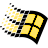 Windows 95 Light Yellow-Orange.ico Preview