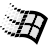 Windows 95 White.ico Preview