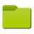 WIndows 11 Folder Dark Yellow-Green.ico Preview