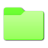 WIndows 11 Folder Light Heavy Green-Yellow.ico Preview