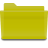 Semitransparent Open Folder Dark Light Yellow.ico Preview