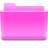 Semitransparent Open Folder Light Heavy Pink.ico Preview