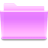 Semitransparent Open Folder Lighter Light Purple.ico Preview