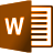 Word 2016 Bronze (Bonus Gradient).ico Preview