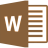 Word 2016 Brown.ico Preview