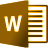 Word 2016 Copper (Bonus Gradient).ico Preview