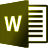 Word 2016 Dark Gold (Bonus Gradient).ico Preview