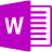 Word 2016 Pink-Purple.ico Preview