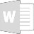 Word 2016 White.ico Preview