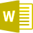 Word 2016 Yellow.ico Preview