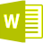 Word 2016 Yellow-Green.ico Preview