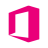 Microsoft Office Pink-Red.ico Preview