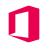 Microsoft Office Red-Pink.ico Preview