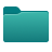 Win11Folder-DarkTeal.ico Preview