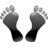 Feet-Black.ico Preview